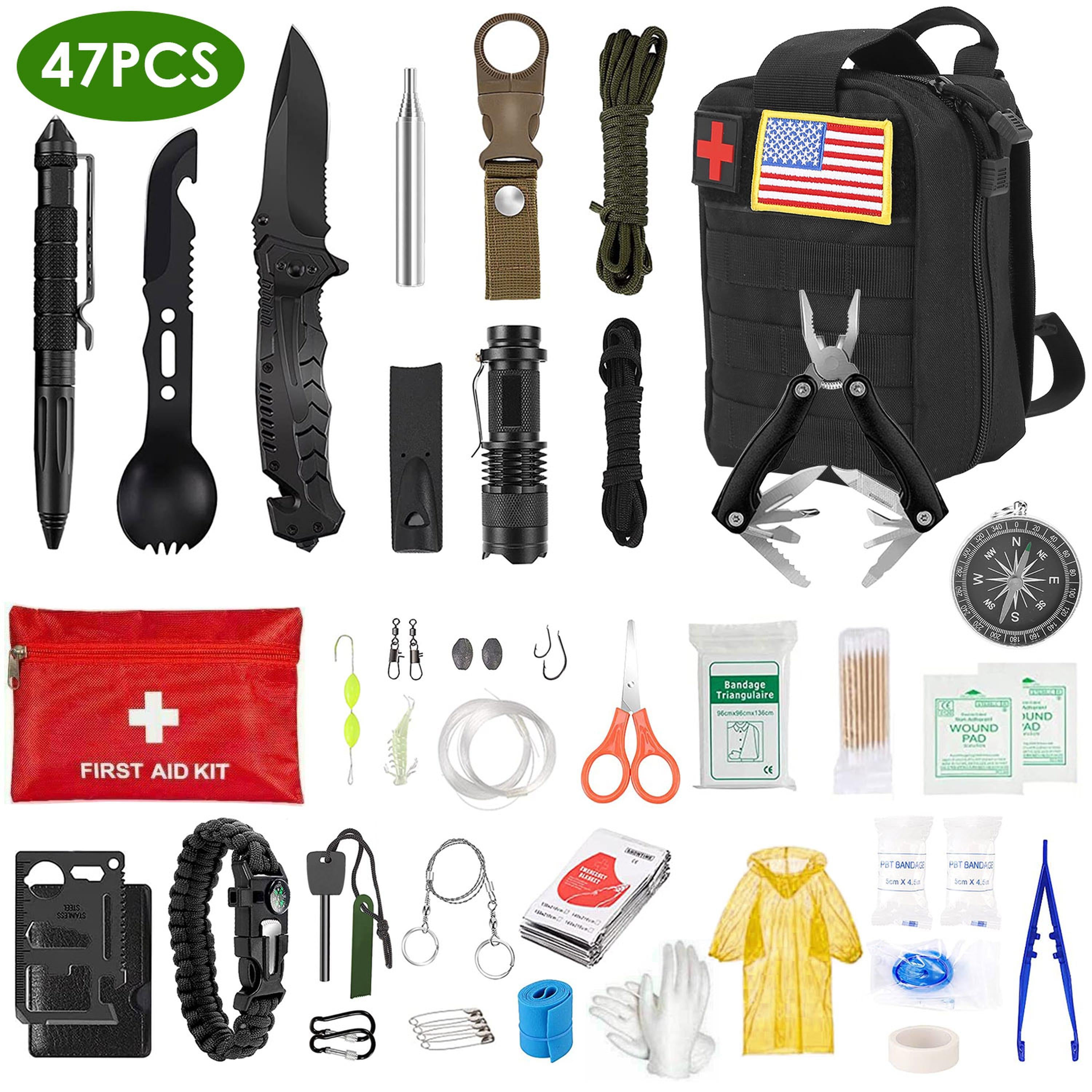 47 Pcs Emergency Survival Kit